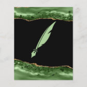 モバイル公証人・ローン署名業者エメラルドグリーン チラシ (裏面)