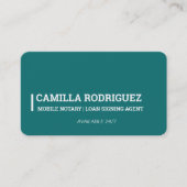 モバイル公証人 名刺 (正面)