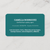 モバイル公証人 名刺 (裏面)