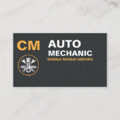 モバイル整備士自動車修理サービス 名刺 (正面)