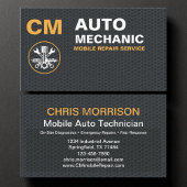 モバイル整備士自動車修理サービス 名刺