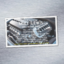 モバイル整備士 マグネット名刺