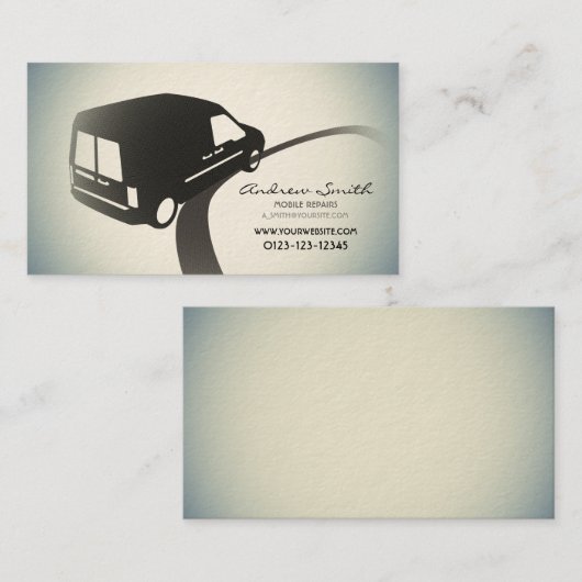 モバイル整備士/HandyMan名刺 名刺 (正面/裏面)