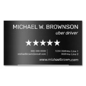 モバイル独立ドライバ マグネット名刺 (正面)