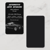 モバイル自動詳細サービス名刺 名刺 (正面/裏面)