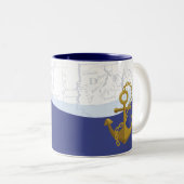 モバイル船舶整備士 ツートーンマグカップ (正面右)