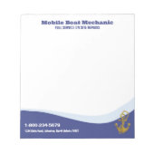 モバイル船舶整備士 ノートパッド (正面)