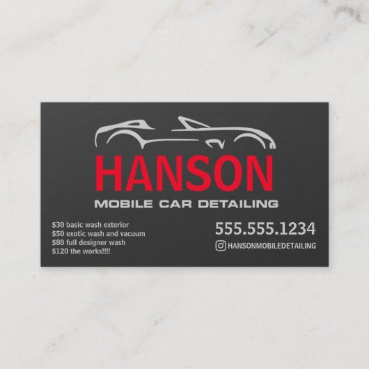 モバイル詳細名刺 名刺 (正面)