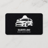 🧽モバイル車の詳細プレミアム 名刺 (正面)