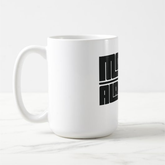 モバイル - アラバマ州 コーヒーマグカップ (左)