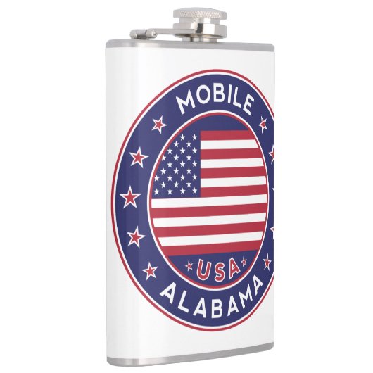 モバイル，アラバマ フラスク (右)