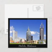 モバイル，アラバマ ポストカード (正面/裏面)