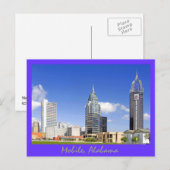 モバイル，アラバマ ポストカード (正面/裏面)