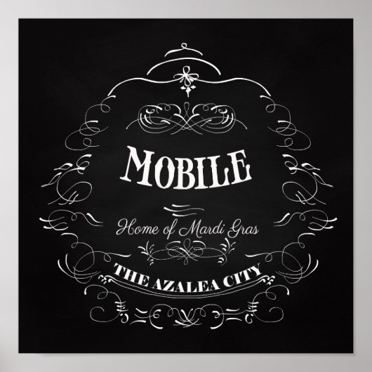 モバイル，アラバマ – マディ・グラスの家 ポスター (正面)