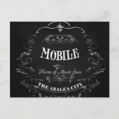 モバイル,アラバマ – マディ・グラスの家 ポストカード (正面)