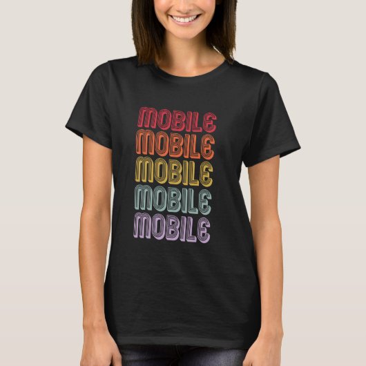モバイル Tシャツ (正面)
