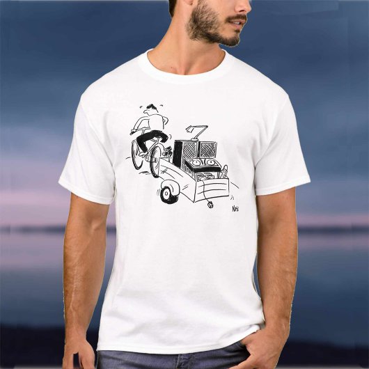 モバイルDJ ディスコ ディスクジョッキー Tシャツ