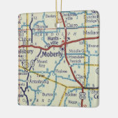 モバーリーMOヴィンテージマップ セラミックオーナメント (左)