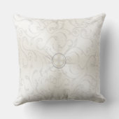 モパーソナライズされたノグラ結婚ム枕 クッション (裏面)