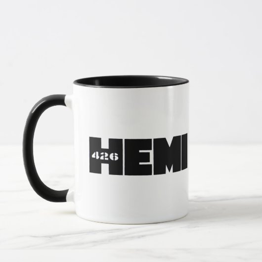 モパー語 – HEMI Mug マグカップ (左)