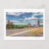 モヒカンのトレイル進入点展望台 ポストカード (正面)