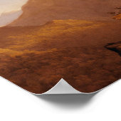 モヒカンの最後のコーラひざまずき(コール) ポスター (角)