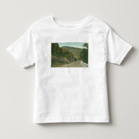 モヒカンの道の眺め トドラーTシャツ (正面)