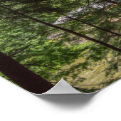 モヒカン州パークのカバーブリッジ、オハイオ。 ポスター (角)