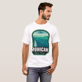 モヒカン州立公園 オハイオ州の滝 Tシャツ (正面フル)