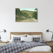 モヒカン・トレイルの眺め キャンバスプリント (インサイチュ (寝室))