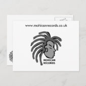 モヒカン・レコードのはがき ポストカード (正面/裏面)