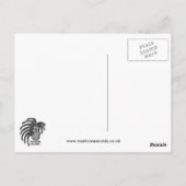 モヒカン・レコードのはがき ポストカード (裏面)