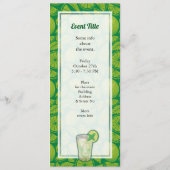 モヒトカクテルレシピ招待状 (裏面)