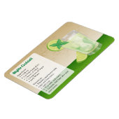 モヒトカクテルレシピ マグネット (左側)