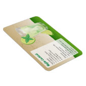 モヒトカクテルレシピ マグネット (右側)