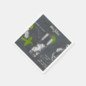 モヒトカクテル スタンダードカクテルナプキン (角)