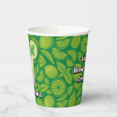 モヒトカクテル 紙コップ (左)