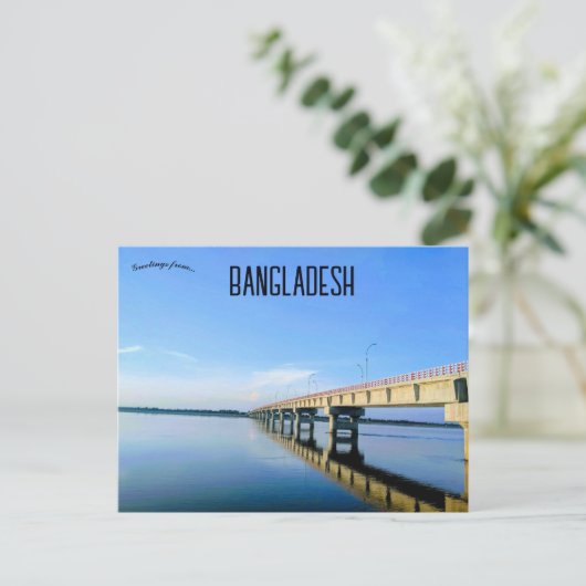 モヒプールガットラクシュミタリーバングラデシュ ポストカード (スタンド正面)