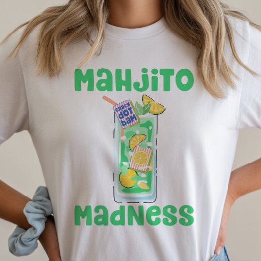モヒートマージャンコクテールTシャツ Tシャツ