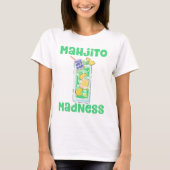モヒートマージャンコクテールTシャツ Tシャツ (正面)