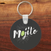 モヒート夏期とレモン キーホルダー (正面)