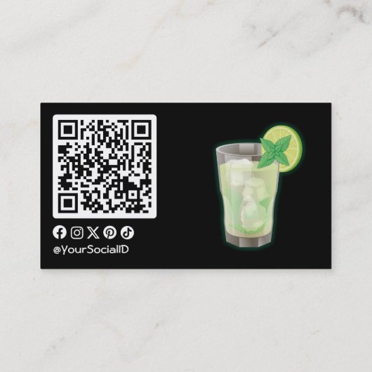 モヒート 名刺 (裏面)