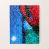 モビウスアーチ&ロック |アラバマ・ヒルズ,カリフォルニア ジグソーパズル (縦)