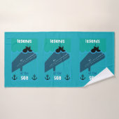 モビーディック海ファンタジー |おもしろい海と海サービン バスタオル (バスタオル)