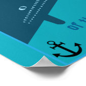 モビーディック海ファンタジー |おもしろい海と海サービン ポスター (角)