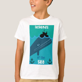 モビーディック海ファンタジー |おもしろい海と海サービン Tシャツ