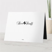 モピおもしろいイ顔Rhino取得の古い誕生日カード カード (裏面)