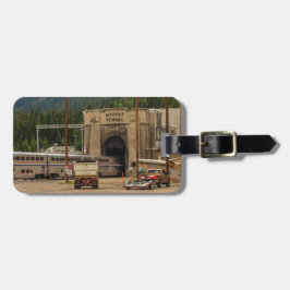 モファットトレイントンネルパインツリーズコロラド ラゲッジタグ