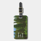 モファットロードパインツリーズコロラド ラゲッジタグ (正面縦)