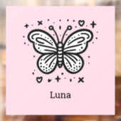 モフモフの赤ちゃんバッファロー - かわいい農場の動物 ウィンドウサイン (シート2)